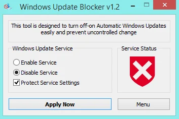 Windows-Update-Blocker Windows Update Blocker