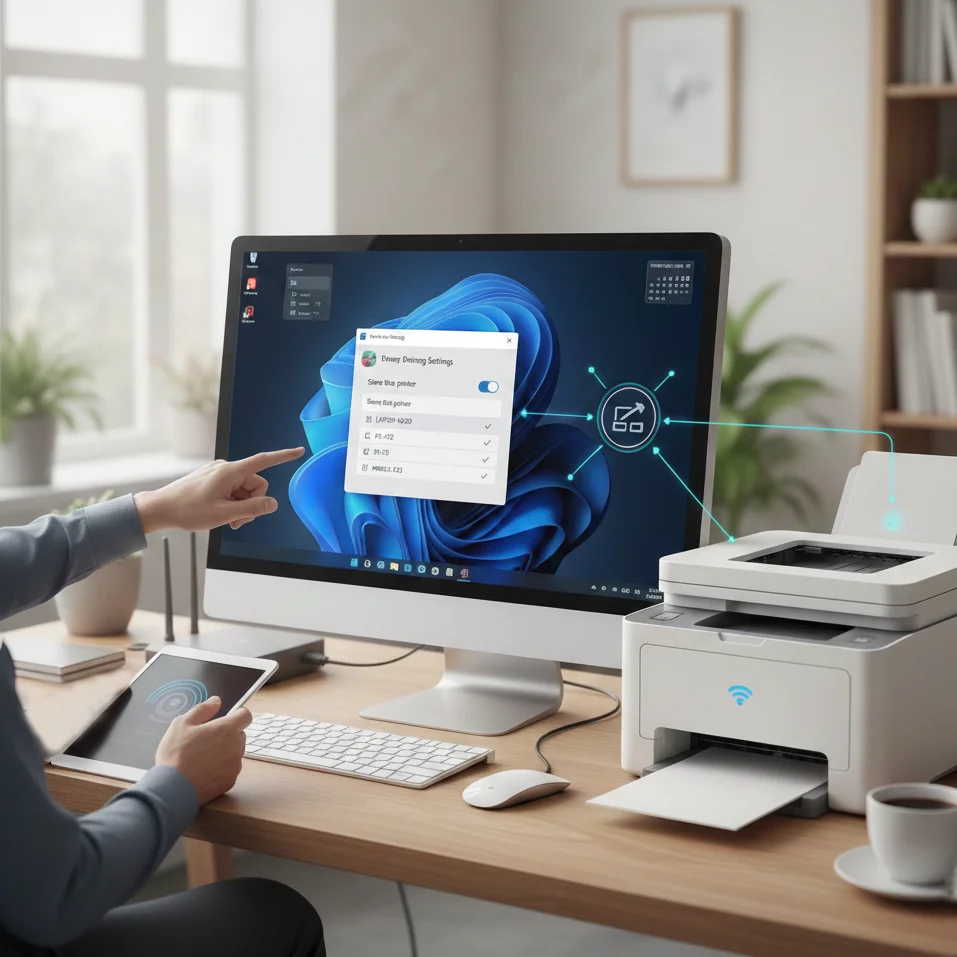 Sharing Printer pada Windows